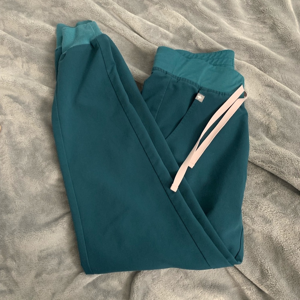Figs Caribbean Blue Zamora Joggers Extra Small